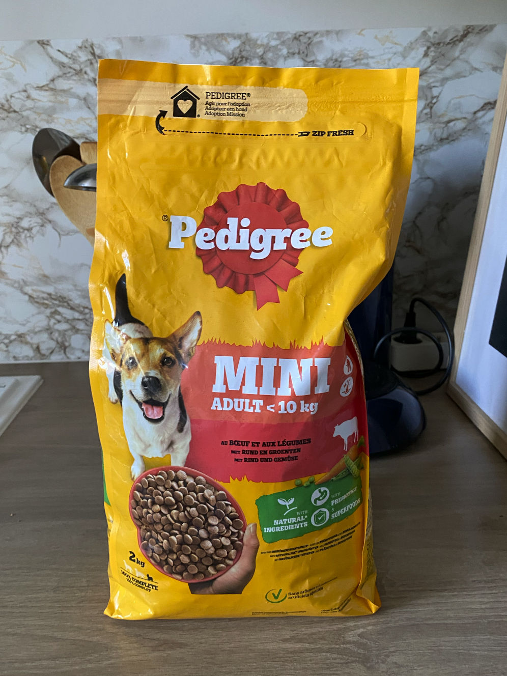 2 kg Croquettes pour chien de moins de 10kg Pedigree