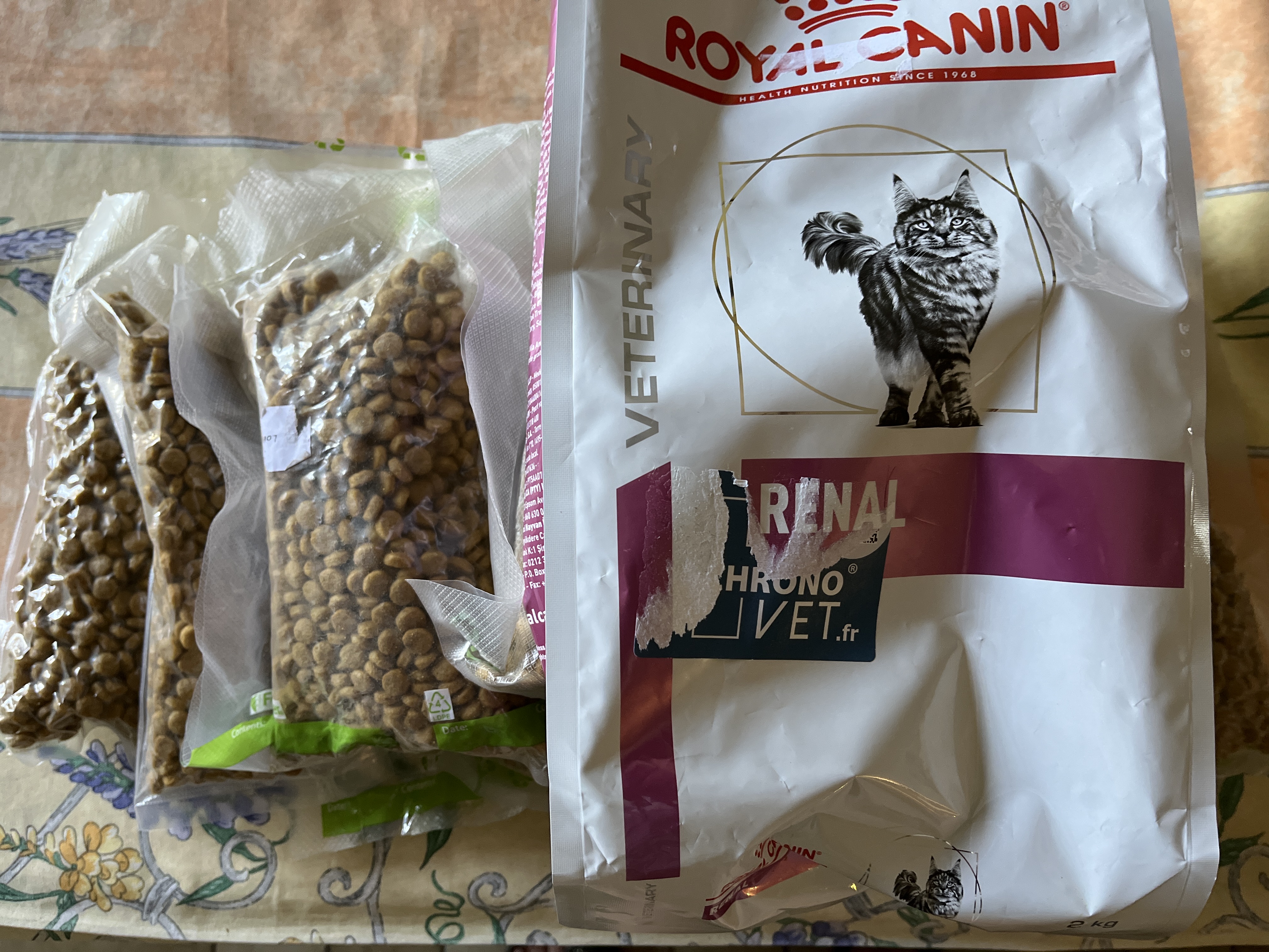 Croquettes rénales chat